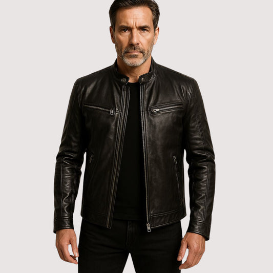 STANLEY | MEN’S LEATHER JACKET