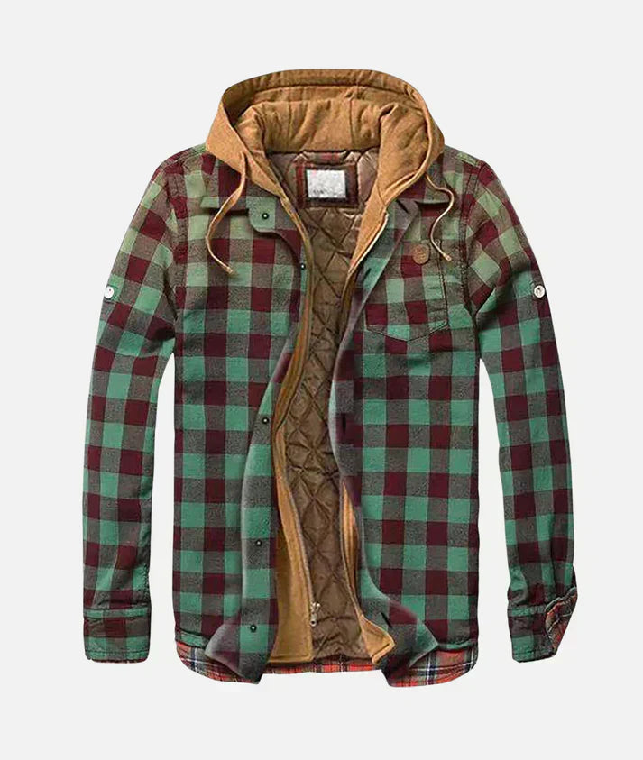LUKE | PATCHWORK CHECK JACKET