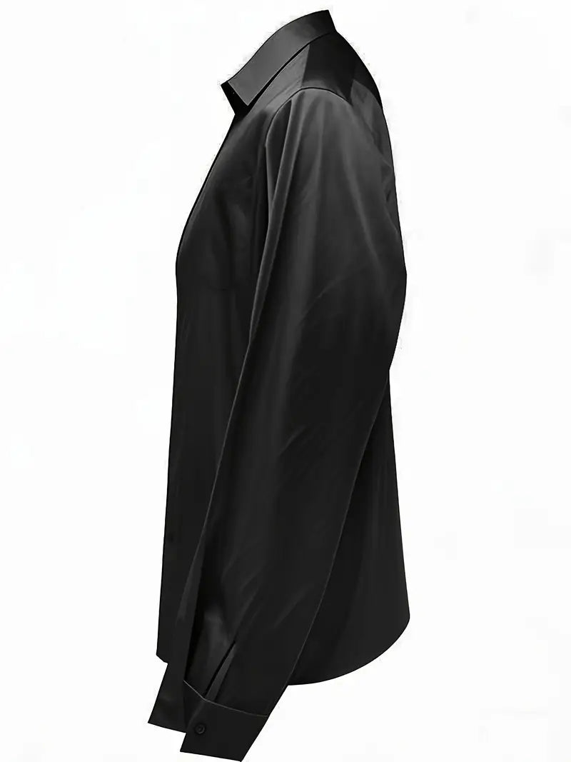 Jenel – Satin Women’s V-Neck Blouse