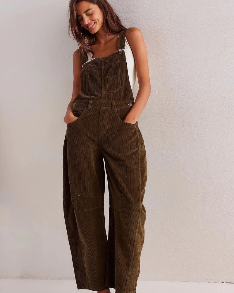 ARIMONA - CORDUROY BARREL OVERALL