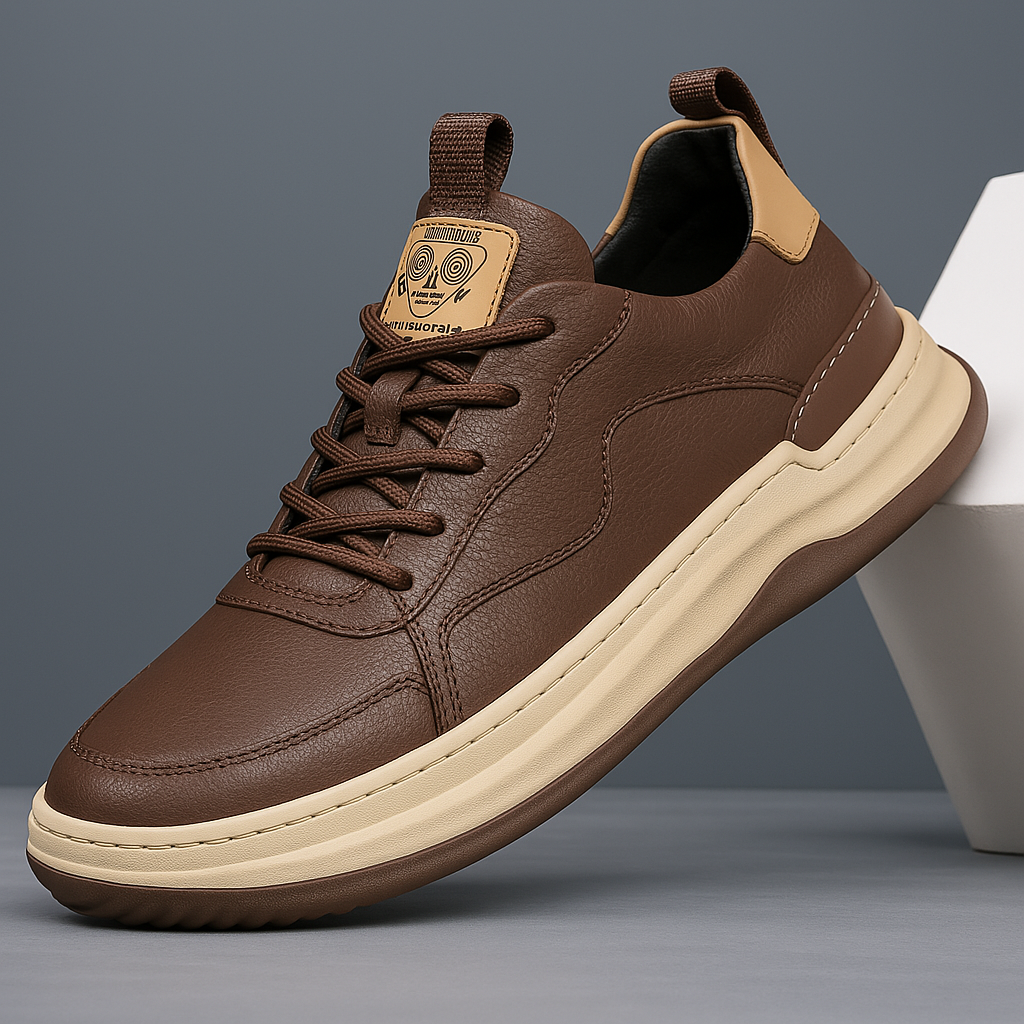HUDSON | LEATHER SNEAKERS