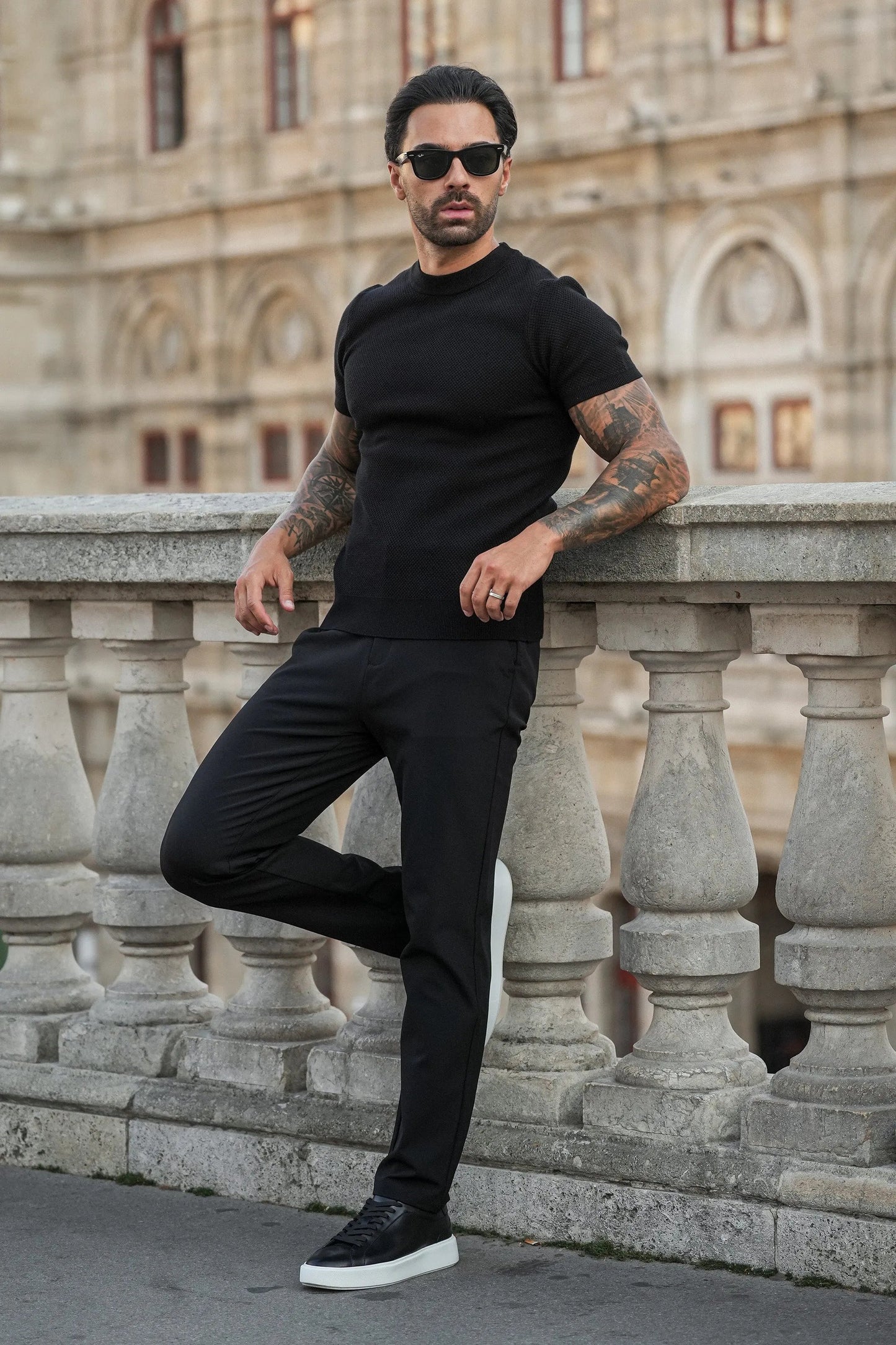 Ace – Slim-Fit Men’s Tech Trousers