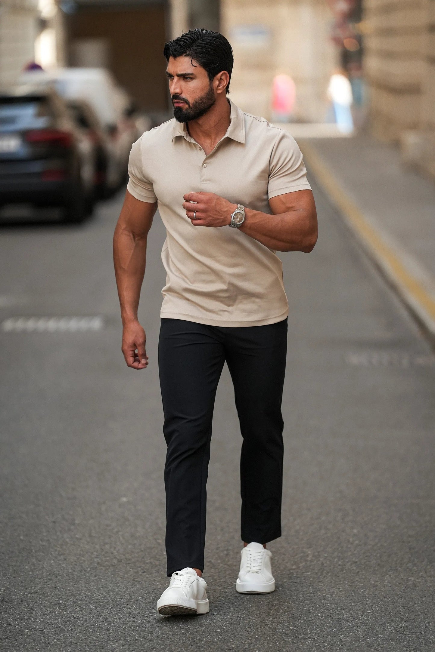 Ace – Slim-Fit Men’s Tech Trousers