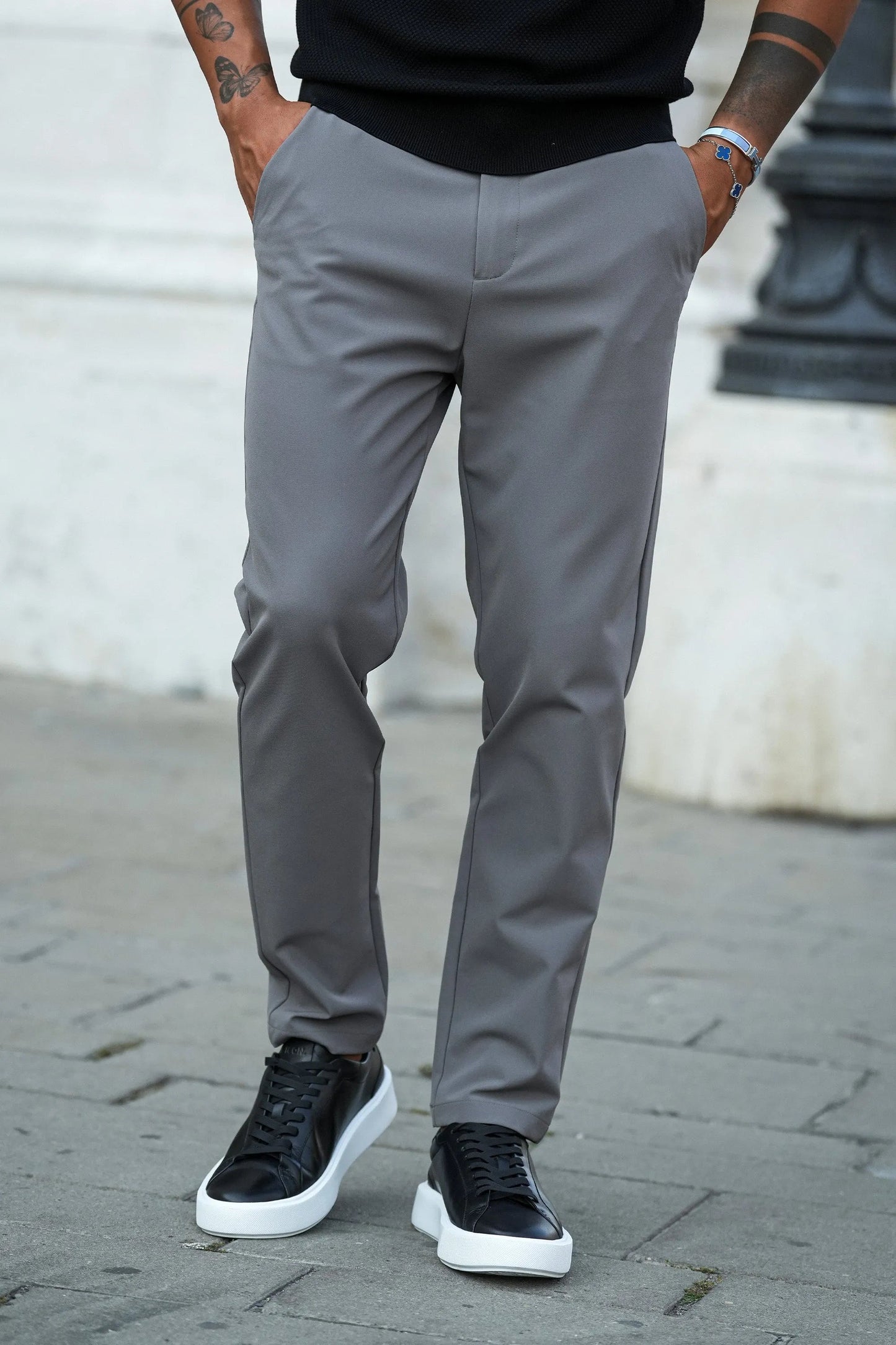 Ace – Slim-Fit Men’s Tech Trousers