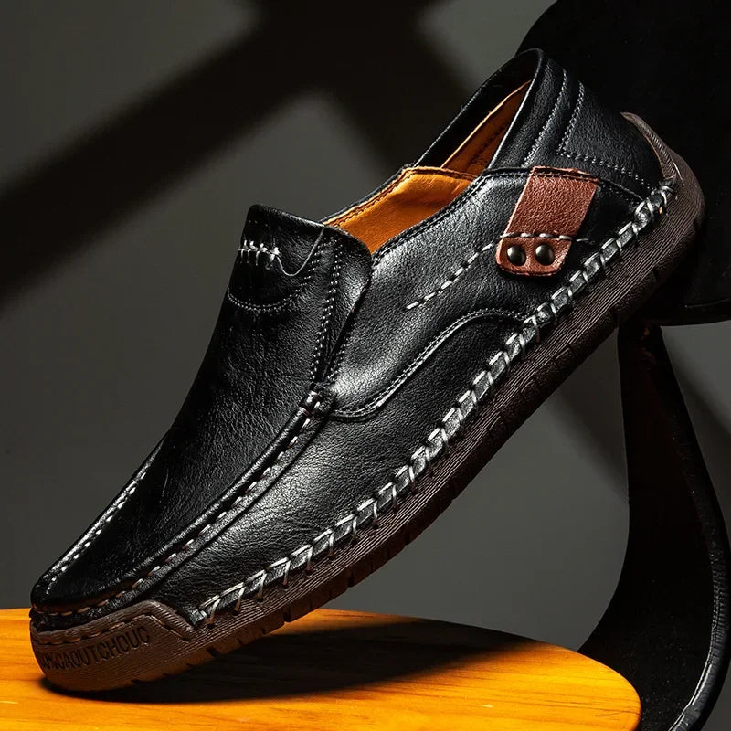 MILAN | LEATHER LOAFER SLIP-ON