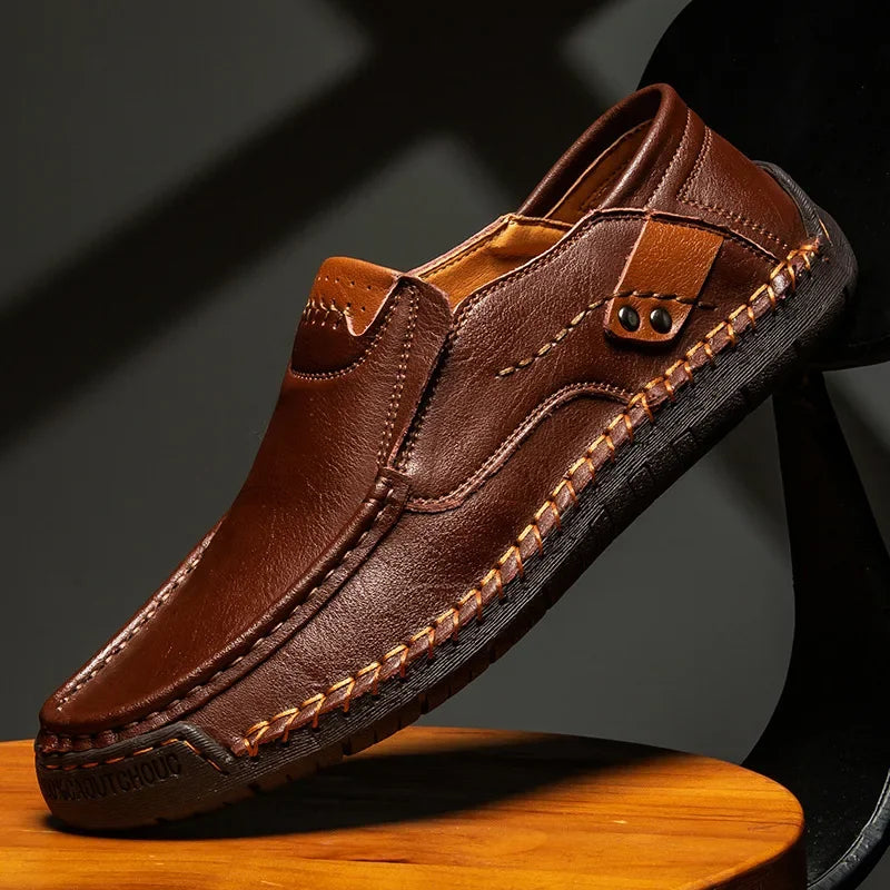MILAN | LEATHER LOAFER SLIP-ON