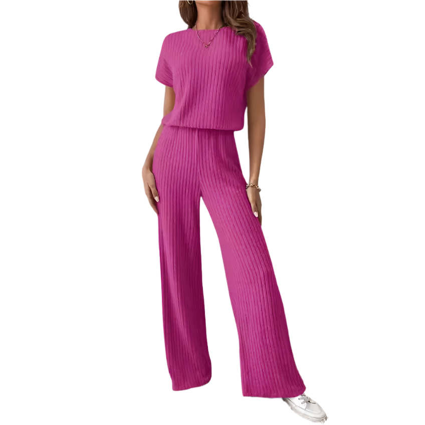 Akira – Ribbed Two-Piece Set for Women