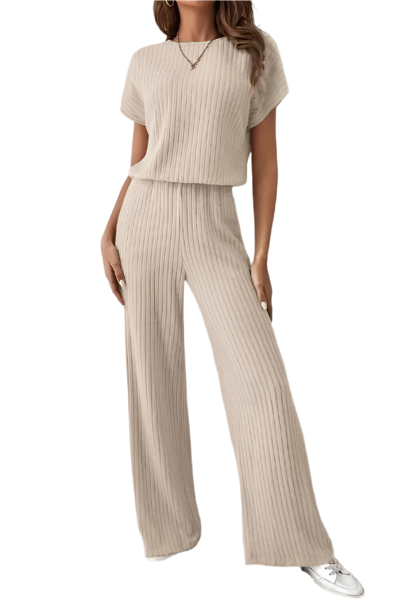 Akira – Ribbed Two-Piece Set for Women
