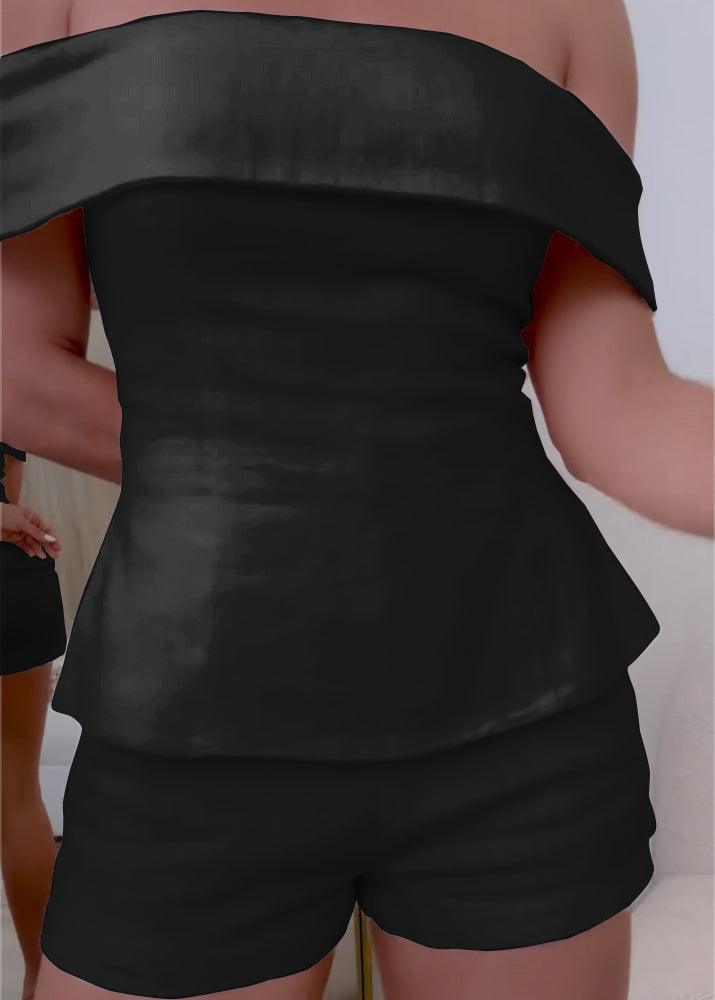 SOPHIE | WHITE COTTON AND LINEN TWO-PIECE SUIT