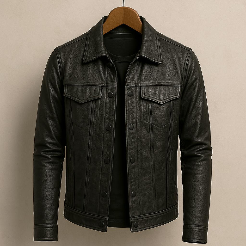 CHRISTIAN | RIDER LEATHER JACKET