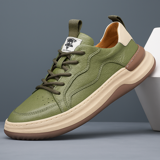 HUDSON | LEATHER SNEAKERS