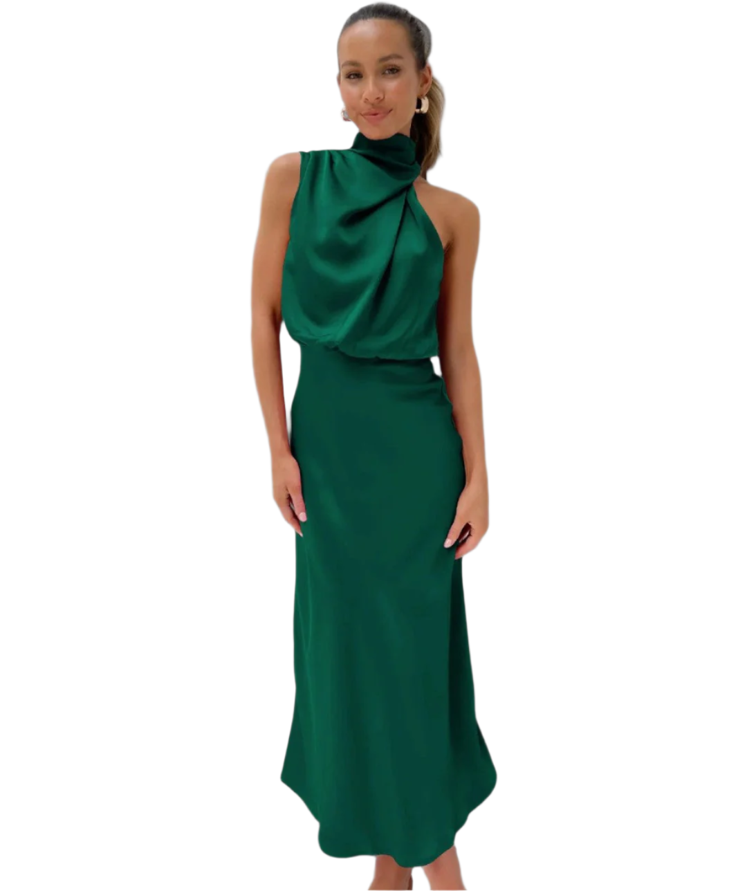 Aaliyah – Women’s Halter Neck Dress